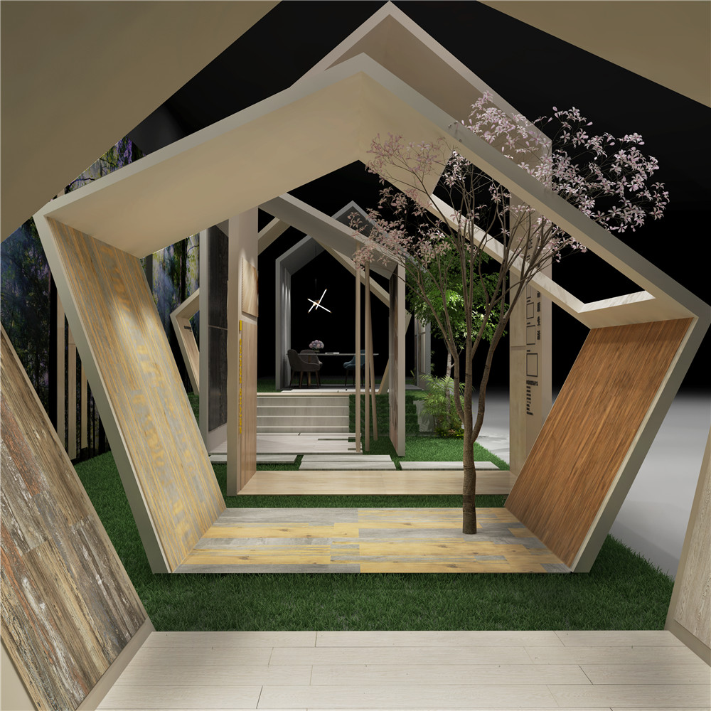 森林小木屋——本屆陶博會必須打卡的網(wǎng)紅展位！